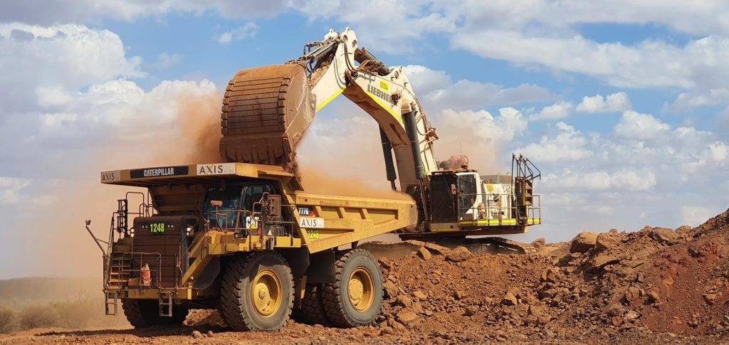 9150-excavator-and-777G-Dump-Truck